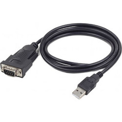 Καλώδιο Cablexpert USB-A Male to Serial RS232 9-Pin Male Black 1.5m (UAS-DB9M-02)