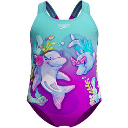 Speedo Digital Printed Αθλητικό Παιδικό Μαγιό Ολόσωμο για Κορίτσι Πολύχρωμο 8003739-18255