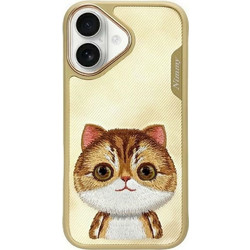 Nimmy Case Big Eyed Pet 2.0 Cat For Iphone 16 khaki