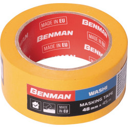 Morris Χαρτοταινία Πορτοκαλί Washi 19mm x 45m 1τμχ Masking Washi Tape Super Thin 35233