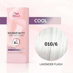 Wella Shinefinity Zero Lift Glaze Base Lavender 010/6 Μόνιμη Βαφή Μαλλιών Χωρίς Αμμωνία 60ml