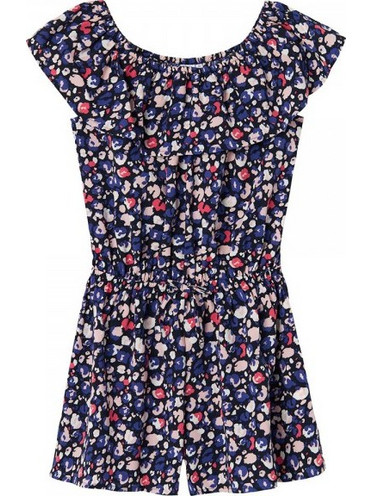 NAME IT NKFVINAYA SS PLAYSUIT FFFFF NOOS - 13215907 - - D Sapphire/leo