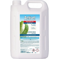 Farcom Activel Plus Αντισηπτικό Gel Χεριών 4lt