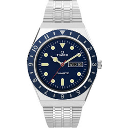 Timex Ανδρικό Ρολόι με Ασημί Μεταλλικό Μπρασελέ TW2U61900