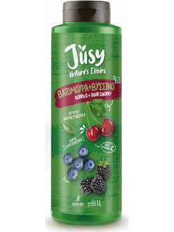 Essenza Jusy Βατόμουρο + Βύσσινο 1000ml | Συμπυκνωμένος Χυμός (Superfruits)