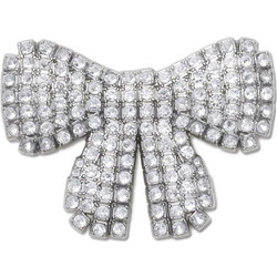 Crocs Accessories Γυναίκα Crocs Ασημί 10012980-UNC Bling Bow 252