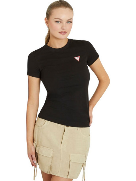 Guess Γυναικείο T-Shirt W2YI44J1314-JBLK Μαύρο