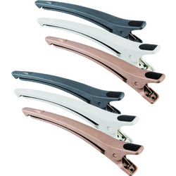 Κλιπς Μαλλιών 6 τεμαχίων Sibel Hair Clips Best Grip Mixed Colors