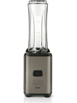 Black & Decker BXJB350E Μπλέντερ για Smoothie 600ml 350W