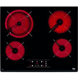 Teka TZ 6420 Κεραμική Εστία Αυτόνομη με Λειτουργία Κλειδώματος 60x51cm