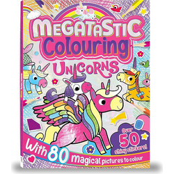 ΒΙΒΛΙΟ ΖΩΓΡΑΦΙΚΗΣ MEGATASTIC - UNICORNS (MEG-12)