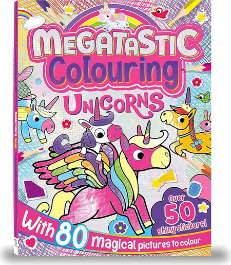 ΒΙΒΛΙΟ ΖΩΓΡΑΦΙΚΗΣ MEGATASTIC - UNICORNS (MEG-12)