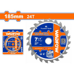 Δίσκος Κοπής Ξύλου Wadfow 185x20mm WTC1K04