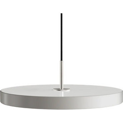 Φωτιστικό Οροφής Asteria Medium Steel 2420C4172 Φ43x4cm Led 1300lm 16W 3000k Nuance Mist Umage