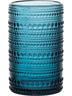 HFA Ποτήρι Χυμού Γυάλινο Drops Ink Blue 5423305