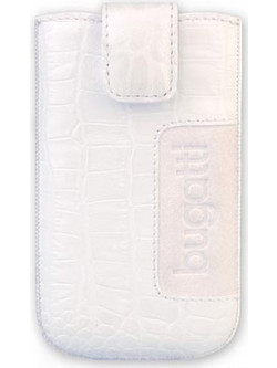 BUGGATI SLIMCASE ΘΗΚΗ ΠΟΥΓΚΙ CROCO WHITE SL
