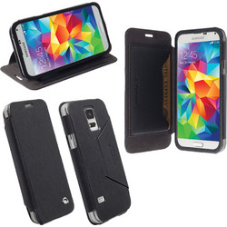Krusell Flip Cover Malmo Black (Galaxy S5 Mini)