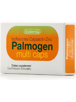 Evdermia Palmogen Multi Caps Συμπλήρωμα Διατροφής κατά της Τριχόπτωσης 30 Κάψουλες