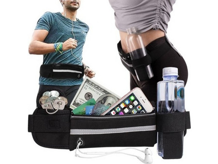 Trizand Kidney Τσαντάκι Μέσης Μαύρο
