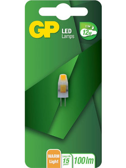 GP - LED Lamp Capsule, G4, 1.1W (12W) 100lm