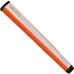 DSP Ultra Golf Grip - PG75 - Pearl White/Blaze Orange - 38.4 mm