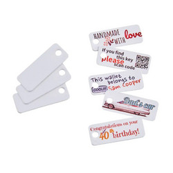 COLOP Πλαστική PVC Ετικέτα 45X18mm με τρύπα 5mm 20pcs για τον Έγχρωμο Εκτυπωτή E-MARK και E-MARK GO