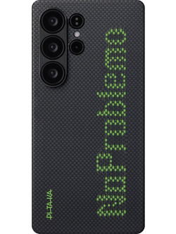 Pitaka x Aries Tactile Woven MagEZ 5 Back Cover NoProblemo (Samsung Galaxy S25 Ultra)