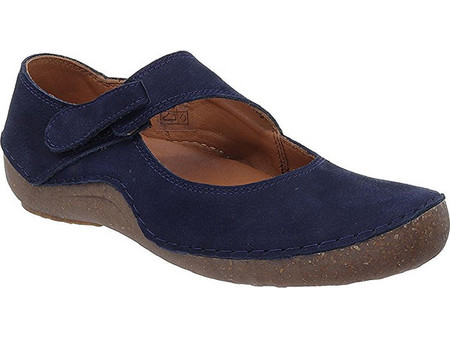 Safe Step Γυναικείες Μπαλαρίνες 14847 Navy Nubuck