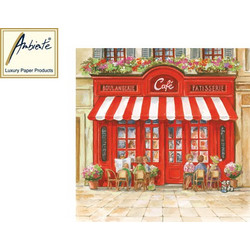 Vintage χαρτοπετσέτες Boulangerie Patisserie Paris Decoupage
