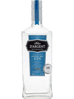 GIN BLEU D'ARGENT LONDON DRY 700 ML
