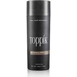 Toppik Hair Building Medium Brown Νανοΐνες κατά της Τριχόπτωσης 55gr