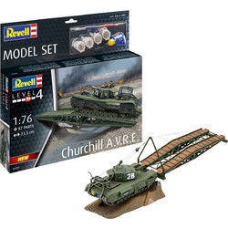 Revell Churchill A.V.R.E Συναρμολογούμενο Πλαστικό Μοντέλο Τανκ 1:76 63297