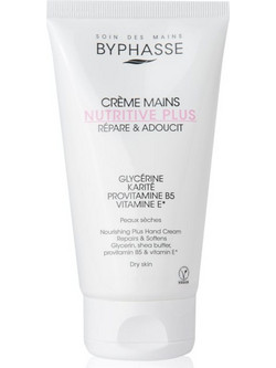 Byphasse Nourishing Ενυδατική & Αναπλαστική Κρέμα Χεριών & Νυχιών 150ml
