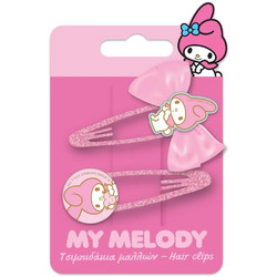 Τσιμπιδάκια Μαλλιών Σετ 2Τμχ My Melody (0490160)