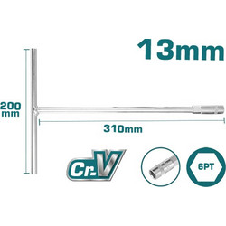 TOTAL ΕΠΑΓΓΕΛΜΑΤΙΚΟ ΤΑΦ ΙΣΙΟ 13mm (THTSW1306)