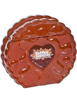 Βάζο Αποθήκευσης Τoffee 695001 25x9x24cm Brown Marva Κεραμικό