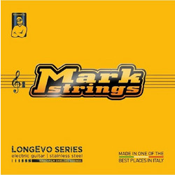 Markbass Longevo Σετ 6 Χορδές Ηλεκτρικής Κιθάρας Stainless Steel 9-46"