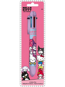 Hello Kitty Friends 6-color pen