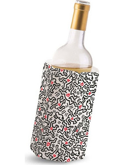 Δοχείο Μπουκαλιών Active Cooler Keith Haring 38802606 14,6x21x3,1cm Multi Vacu Vin