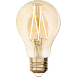 Έξυπνη λάμπα LED filament μελί A60 E27 7,5W ρυθμιζόμενο λευκό 2200-5500K Lutec Connect - 1-T8711001312
