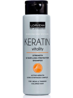 Lorvenn Keratin Vitality Σαμπουάν κατά της Τριχόπτωσης 100ml