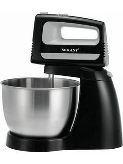 Sokany CX-6622 Μίξερ με Περιστρεφόμενο Κάδο 3.5lt 400W