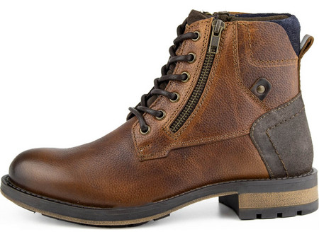 Jk London Ανδρικά Αρβυλάκια Δερμάτινα Ταμπά R526X4602532