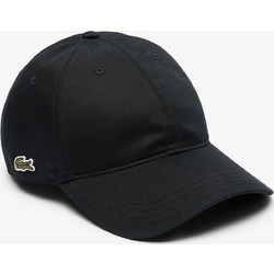 Lacoste Καπέλο Jockey Υφασμάτινο Μαύρο RK0440-031