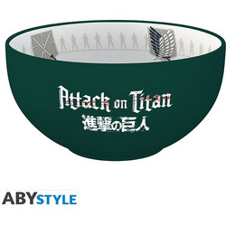 Μπωλ κεραμικό ATTACK ON TITAN - Bowl - 600 ml - Emblems S3" cardboard box ABYBOL066