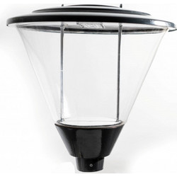 Κεφαλή ION LED 51,8W θερμό φως 3000K 6560lm IP66 για κολώνες φωτισμού πλατειών & πεζοδρομίων με φωτομετρική καμπύλη τύπου B - ION 50BW