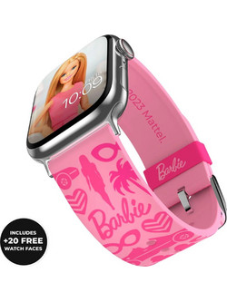 MobyFox Barbie Λουράκι Σιλικόνης Pink Classic (Universal 22mm)