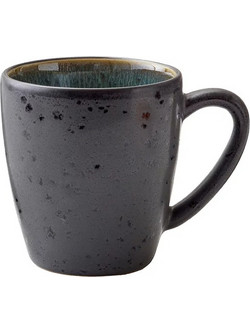 Bitz Κούπα Stoneware 190 ml - Gastro Black/Green