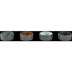 Bitz Μπωλάκια Για Dip Stoneware Σετ 4 Τμχ Φ7,5 Εκ. - Gastro Black