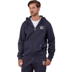 Admiral Ανδρική Ζακέτα Fleece με Κουκούλα και Φερμουάρ Μπλε 1921510001